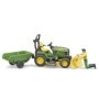 Bruder - Tractor Cu Remorca John Deere Si Gradinar Bruder - 6